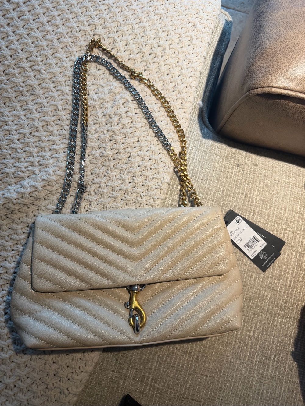Rebecca Minkoff two tones Beige Shoulder Bag